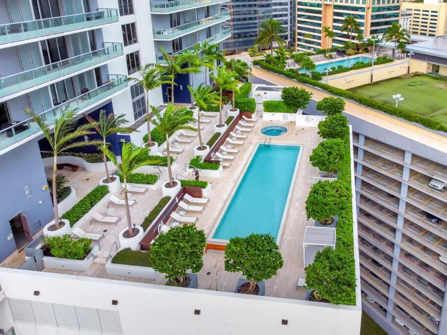 Lovely Upscale Condo Gorgeous View 2Bd 2Bath In Brickell ไมอามี ภายนอก รูปภาพ